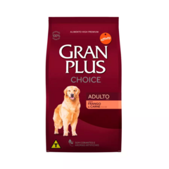 RAÇÃO GUABI GRANPLUS CHOICE FRANGO E CARNE PARA CÃES ADULTOS 15 KG