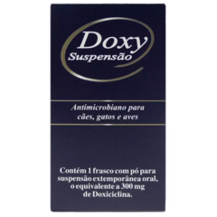 DOXY SUSPENSÃO CEPAV ANTIBIÓTICO PARA CÃES E GATOS 300 MG