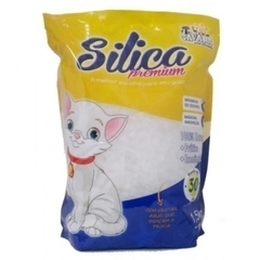 AREIA HIGIÊNICA SILICA PREMIUM SAVANA 1,5 KG