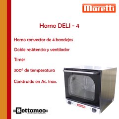 Horno Convector DELI - 4