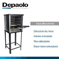 Horno Pizzero 3 Moldes