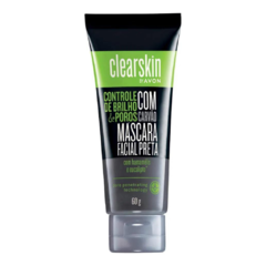 Máscara Facial Preta com Carvão Clearskin - 60 g