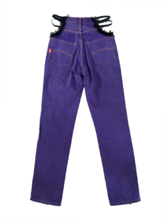 JEAN CROP VIOLETA - comprar online