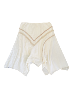 POLLERA CREMA