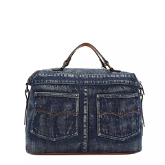 CARTERA BUTTER FLOWER DENIM (JS16767) - tienda online