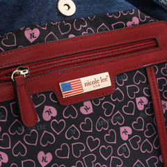 MOCHILA DENIM PATCH (JS17046) en internet