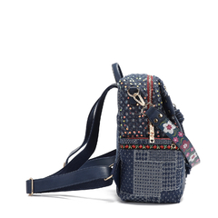 Imagen de MOCHILA DENIM PATCH (JS17046)