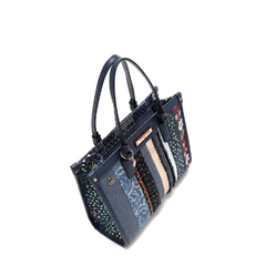 CARTERA DENIM PATCH (JS17047) - tienda online