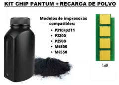 Kit Recarga Pantum Toner+chip Alternativo P2500w M6550nw 211