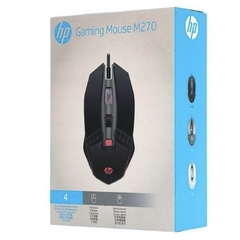 Mouse Gamer Hp M270 Luz Led Optico Black Usb - comprar online