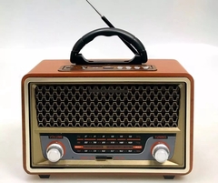 Radio Retro Vintage meier MT-157BT Bateria Usb Mp3 Bluetooth Am/fm/sw…