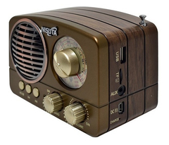 Radio FM/AM Vintage Con Bluetooth/MP3/TF Nisuta (NS-RV17) - comprar online
