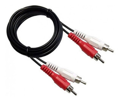 Cable RCA 2X2 1.8 Mts