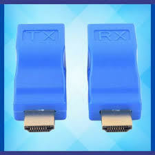 Hdmi Extensor Alargue 30 Metros Cable Red Rj45 Utp Premium