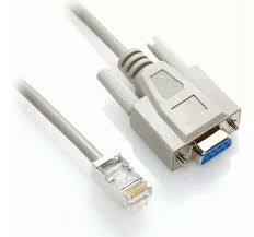 Cable Db9 Serie Hembra - Rj45 Macho 3.8 Mts