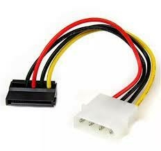 Cable Sata Power Molex Ide Discos Rigidos Hdd Ssd 4 Pin Noga