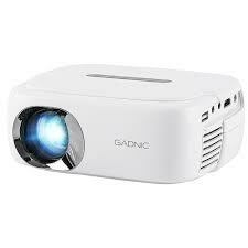 Proyector Gadnic 5500 Lúmenes Hdmi Usb Sd Av Full Hd Wifi Color Blanco