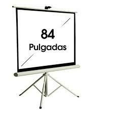 Pantalla Para Proyector 84 Pulgadas Con Trípode