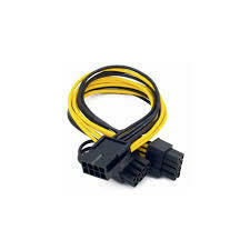 Adaptador nisuta 6 Pines A 2 Molex 8 Pines Para Placas Vga N