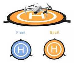 Landing Pad 75 Cm Estuche Estacas Y Refractarios DJI Y Otros,Pista Aterrizaje Drones - comprar online