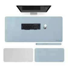 MOUSE Pad Grande Xl Escritorio Mouse 90x45 Doble Cara Teclado Color Rosa/AZUL plateado - comprar online