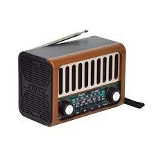 Radio Retro Vintage Recargable Con Bluetooth Ktf-1482