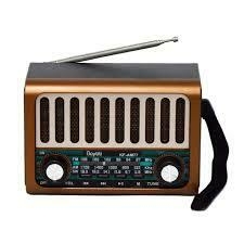 Radio Retro Vintage Recargable Con Bluetooth Ktf-1482 - comprar online