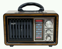 Imagen de Radio FM/AM Vintage Con Bluetooth/MP3/TF y Linterna Nisuta (NS-RV18)
