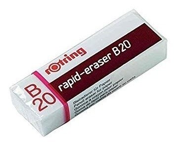 Goma de Borrar Lapiz-Tinta Gris y Blanca 1/4 Bulto - 600 Unid. Cod.  GOMAGB/B - Red Librera