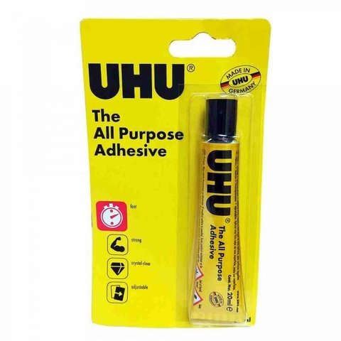 UHU Todo Propósito Pegamento adhesivo universal Fuerte 125ml