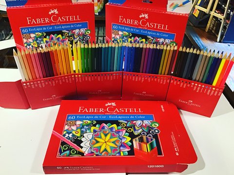 Colores Faber Castell Ecolápices x50 - Grupo Empresarial La Casa del  Estudiante