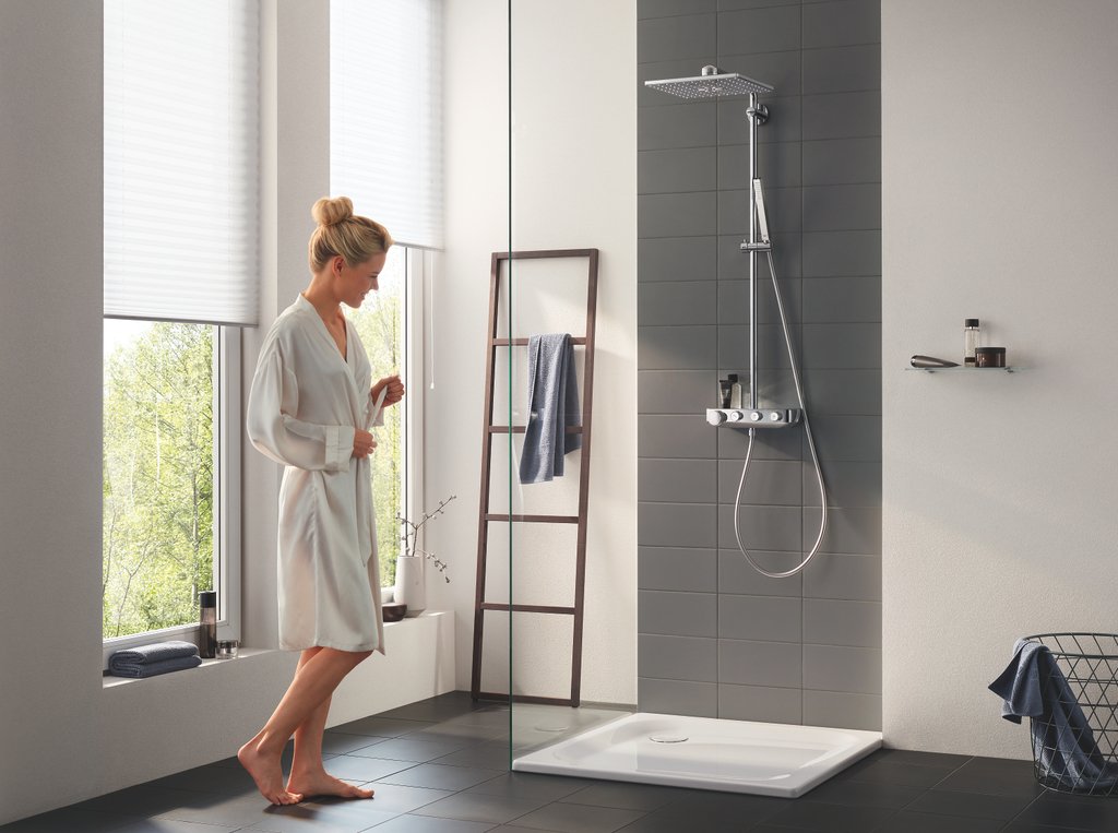 GROHE Euphoria 26508000 Sistema de ducha con termostato de pared