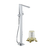 HANSGROHE Tecturis E 73445000 + 10452180 Freestanding monocomando bañera