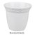 113458 Vaso plt (branco) 9cm