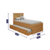 Cama Bibox Bianca Cimol 100%MDF - comprar online