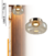 PLAFON DE SOBREPOR LED TALÍN REDONDO 3000K 5W BIVOLT Ø14X10CM VIDRO E METAL ÂMBAR - HEVVY SL-5904S/C1 AMBER - comprar online