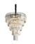 LUSTRE PENDENTE VERSAILLES Ø57X65CM CRISTAL E METAL - HEVVY SL-5681L H12 - comprar online