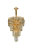 LUSTRE PENDENTE VERSAILLES Ø41X51CM CRISTAL E METAL - HEVVY SL-5681M H8