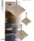 LUSTRE PENDENTE DIAMOND Ø78X56CM CRISTAL E METAL - HEVVY SL-5691L/H17 - ARTE NOSSA DECORA