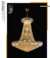 LUSTRE PENDENTE PRESTIGE Ø98X120CM CRISTAL E METAL DOURADO - HEVVY SL-5822L/H28 Hevvy na internet