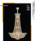 LUSTRE PENDENTE VIENNA Ø104X162CM CRISTAL E METAL TRANSPARENTE - HEVVY SL-6657XL/H24 (93) Hevvy - comprar online