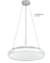 PENDENTE LED FIANN HEVVY 39X7 BRANCO