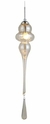 Pendente Organika Cromado e Champagne (d)13.5cm (a)65cm 1xe14 40w - KB001A - comprar online