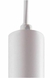 Pendente Punto Branco (d)4cm (a)29,5cm 1xgu10 Mr16 Max 10w Ip20 - GD018W - comprar online