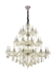 LUSTRE PENDENTE MARIA THEREZA 30 BRAÇOS Ø130X135CM CRISTAL, VIDRO E METAL - HEVVY SL-9840/H30 Hevvy - comprar online