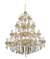 LUSTRE PENDENTE MARIA THEREZA 50 BRAÇOS Ø168X180CM CRISTAL, VIDRO E METAL - HEVVY SL-9840/H50 Hevvy - loja online