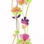 Cool Kids - Flowers Stripes CÓDIGO: KS2235 FABRICANTE: YORK RAPPORT: 64,1 CM METRAGEM: 10M X 52CM