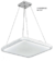 PENDENTE LED FIANN HEVVY LY-8207BMH BRANCO