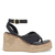 SANDALIA FLATFORM PUFF PLUME PRETO