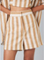 SHORTS STEPHANIE LISTRA CARAMELO/OFF TWENTY